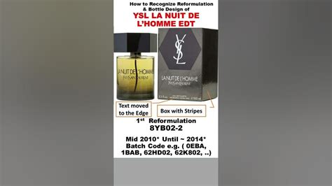 ysl la nuit reformulkation|YSL night.